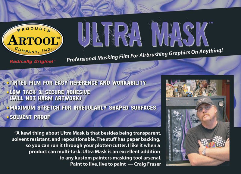 Artool™ Ultra Mask Sheets 9″ x 11″(5 pack) Foxy Studio