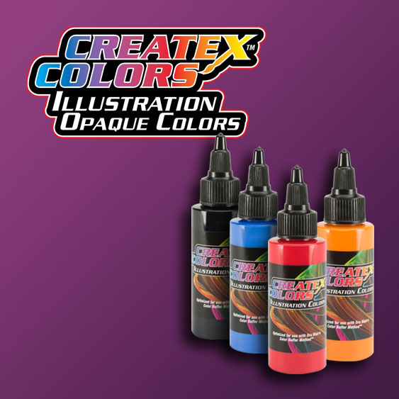 Createx Illustration Opaque Colours Foxy Studio