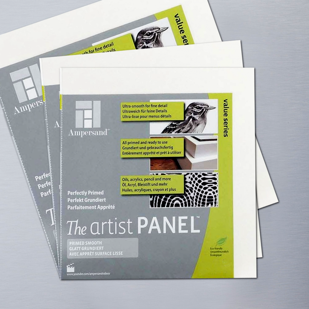 Ampersand Artist Primed Smooth Panel 40x50cm 3mm Foxy Studio